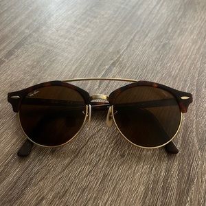 Ray Ban Double Bridge Round